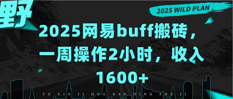 (15666期)2025网易buff搬砖,一周操作2小时,收入1600+众成网-学无止境-中创网zibi