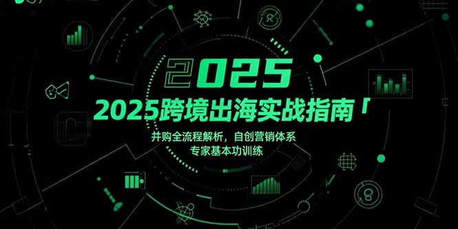 （15503期）2025跨境出海实战指南，并购全流程解析，自创营销体系，专家基本功训练众成网-学无止境-中创网zibi
