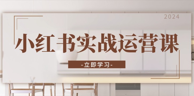 (13238期)小红书实战运营课:从开通店铺到直播话术,打造爆款笔记与高效直播众成网-学无止境-中创网zibi