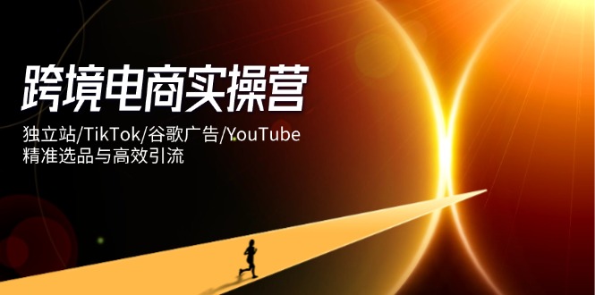 (14419期)跨境电商实操营:独立站/TikTok/谷歌广告/YouTube,精准选品与高效引流众成网-学无止境-中创网zibi