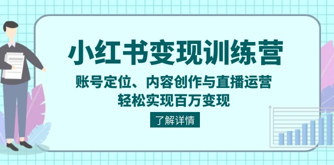 (13718期)小红书变现训练营:账号定位、内容创作与直播运营,轻松实现百万变现众成网-学无止境-中创网zibi