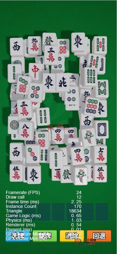 休闲塔防H5游戏【3D物理麻将消除】网页在线小游戏+源码+搭建教程众成网-学无止境-中创网zibi