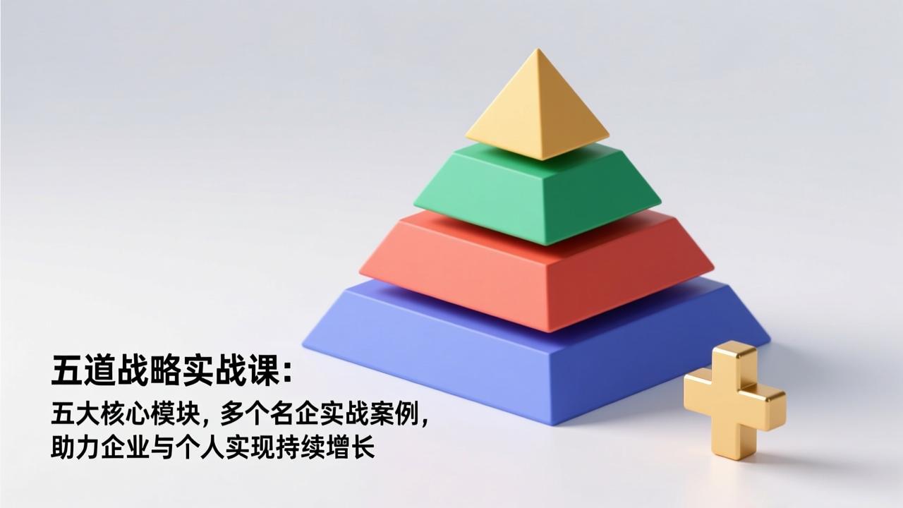 (17095期)五道战略实战课:五大核心模块,多个名企实战案例,助力企业与个人实现持续增长众成网-学无止境-中创网zibi